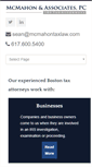 Mobile Screenshot of mcmahontaxlaw.com